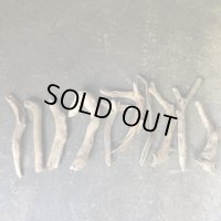 【激安価格】南信州産【まがり/枝分かれ/】天然流木 枝流木 １０本セット 格安まとめ売り （２７cm〜４５cm）