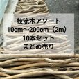 画像1:  ●3/4値下げ済●枝幹流木 まとめて アソート 10本セット 【１０cm〜２００cm未満】まとめ売り 激安販売 (1)