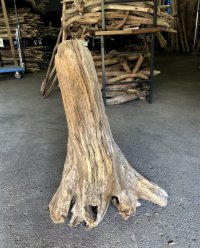 【特大流木】南信州産 源流淡水 天然流木（ 約６５×４５×４９cm）大型流木 特大流木 大きな流木  根流木