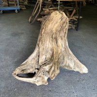 【特大流木】南信州産 源流淡水 天然流木（ 約８５×５５×８３cm）大型流木 特大流木 大きな流木  根流木