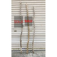 厳選品【流木ハンガーDIY用】南信州産 淡水 天然流木 枝幹流木（全長１７６．１７１．１５８ｃｍ）流木ハンガーラック素材 ハンギング 流木インテリア 流木DIY